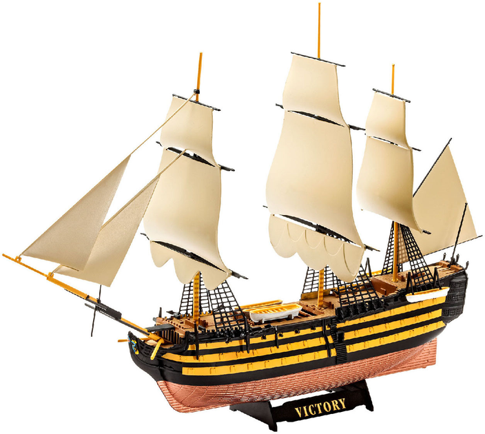 Złożona replika modelu Revell Ship HMS Victory level 3 skala 1:450 (05819) - obraz 1