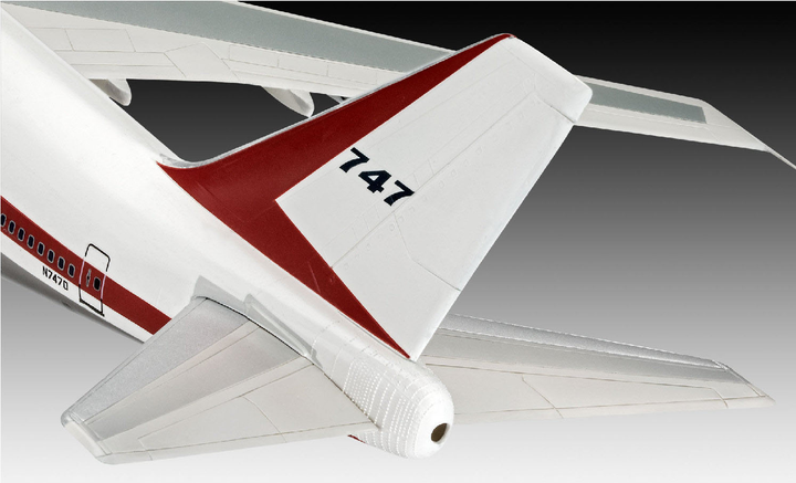 Складана модель Revell Літак Боїнг-747-100 50 років. Масштаб 1:144 (RVL-05686) (4009803056869) - зображення 4