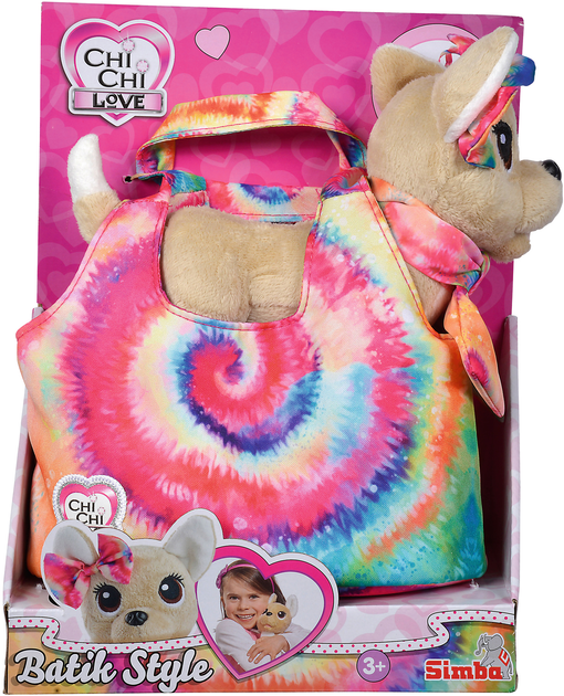 Собачка Simba Chi Chi Love Чихуахуа Фешн Батік з сумочкою 20 см (5890008) (4006592076016) - зображення 6