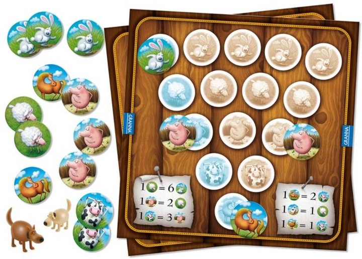 Gra planszowa Granna Super Farmer 3 w 1 (84085) - obraz 3