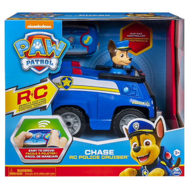 Рятувальний автомобіль Spin Master Paw Patrol Щенячий патруль: Поліцейський автомобіль Гончика на дистанційному керуванні (SM76200/8659) - зображення 1