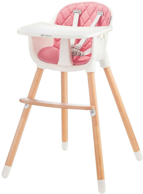 Krzesełko do karmienia Kinderkraft Sienna Pink (KKKSIENPNK0000) - obraz 1