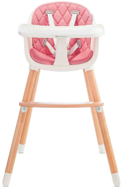 Krzesełko do karmienia Kinderkraft Sienna Pink (KKKSIENPNK0000) - obraz 4