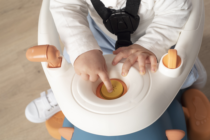 Jeździk Smoby Toys Maestro 3 w 1 kolejka górska z efektami dźwiękowymi niebieski (7600720304) - obraz 9