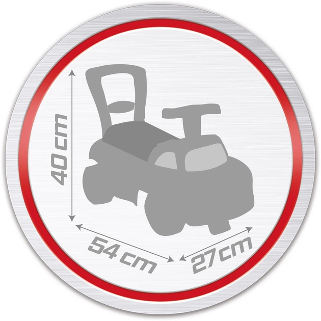 Машина для катання малюка Smoby Тачки Червона (720534) (3032167205346) - зображення 4