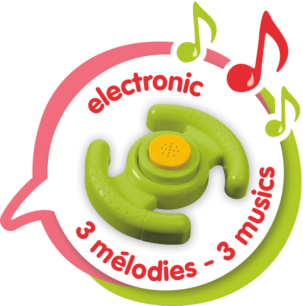 Машина для катання дитяча Smoby Toys 54 x 40.5 x 47 см Рудий коник 3 в 1 (720618) (3032167206183) - зображення 5
