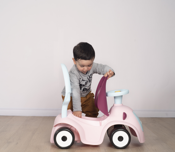 Jeździk Smoby Toys Maestro Kolejka górska 3 w 1 z efektami dźwiękowymi różowy (7600720305) - obraz 12