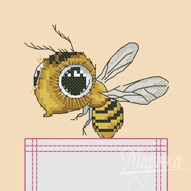 Схемы вышивки «пчелка» (стр. 1) - Вышивка крестом