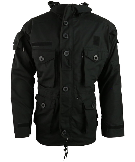 Куртка тактична KOMBAT UK SAS Style Assault Jacket XXL мультікам чорний (kb-sassaj-btpbl) - изображение 2