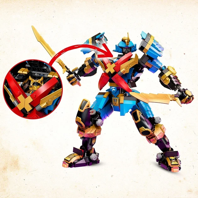 Конструктор Lego Ninjago Мех Самурай X Nyi 1003 детали (71775