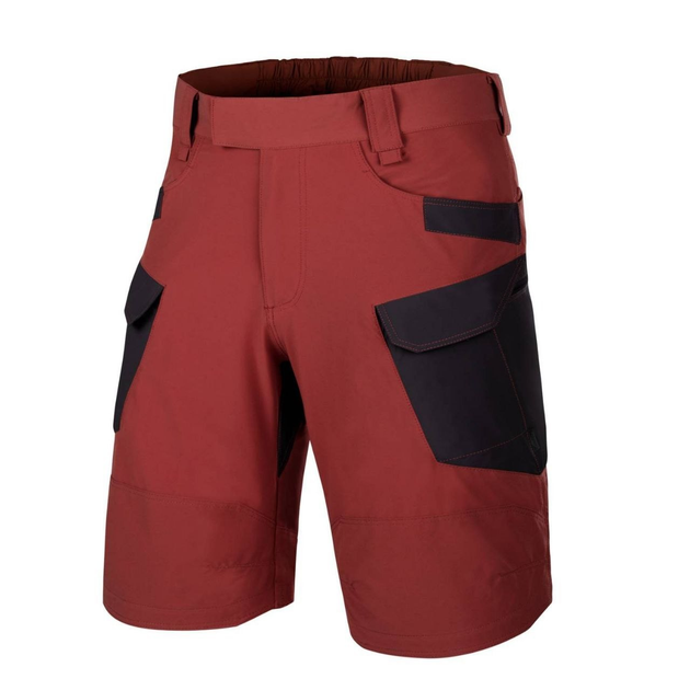 Шорты тактические мужские OTS (Outdoor tactical shorts) 11"® - VersaStretch® Lite Helikon-Tex Crimson sky/Black (Красно-черный) XXXL/Regular - изображение 1