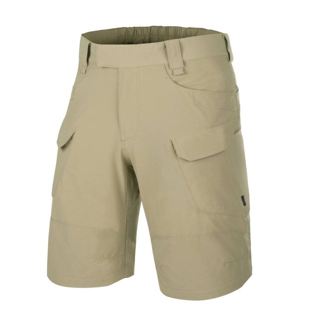 Шорти тактичні чоловічі OTS (Outdoor tactical shorts) 11"® - VersaStretch® Lite Helikon-Tex Khaki (Хакі) S/Regular - зображення 1