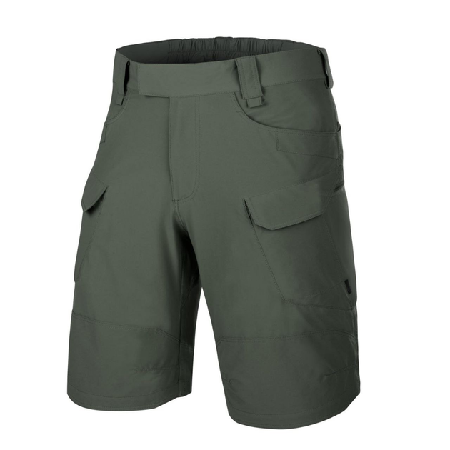 Шорти тактичні чоловічі OTS (Outdoor tactical shorts) 11"® - VersaStretch® Lite Helikon-Tex Olive drab (Сіра олива) S/Regular - зображення 1