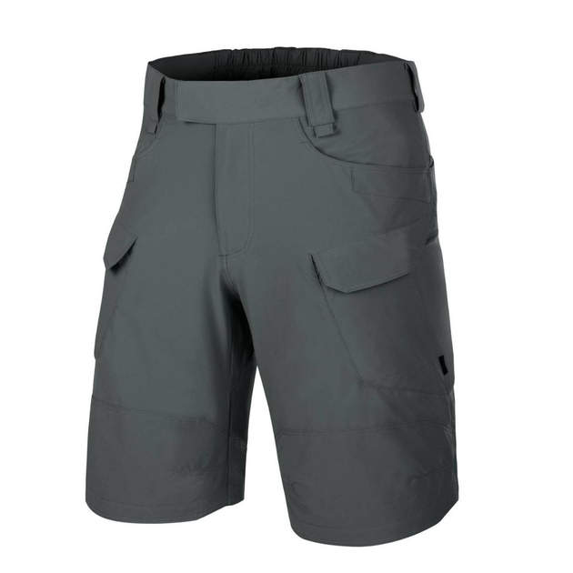Шорти тактичні чоловічі OTS (Outdoor tactical shorts) 11"® - VersaStretch® Lite Helikon-Tex Shadow grey (Темно-сірий) XXXXL/Regular - зображення 1