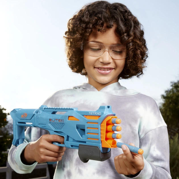 Бластер Hasbro NERF Elite 2.0 Tetrad (379605042) - зображення 8
