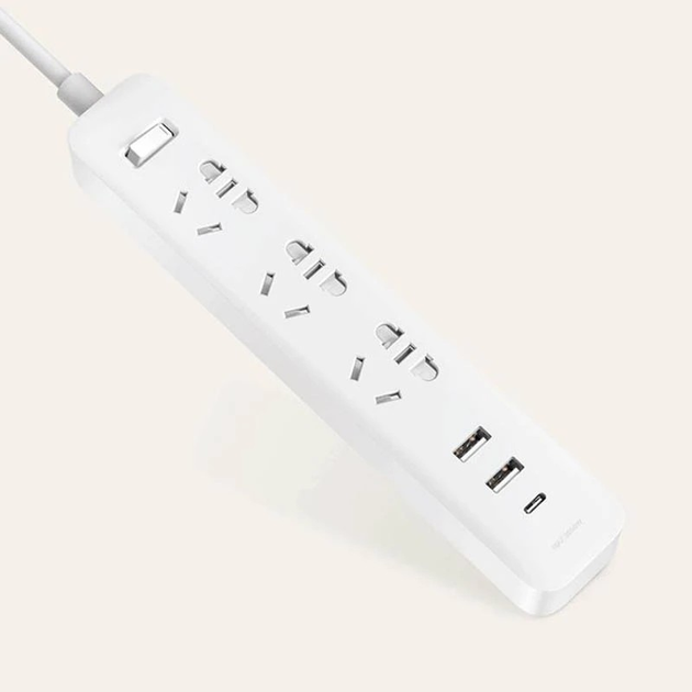 Сетевой фильтр удлинитель Xiaomi Mi Power Strip with USB-C 20W (2A1C ...