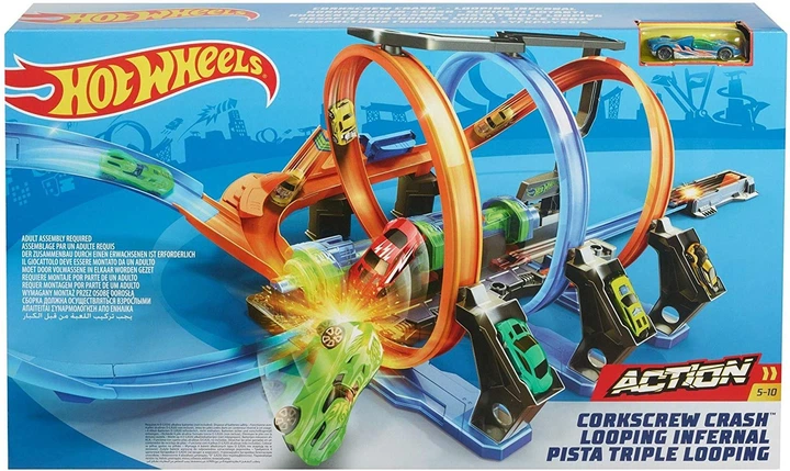 Ігровий набір Hot Wheels Неймовірні віражі (887961639896) (FTB65) - зображення 3