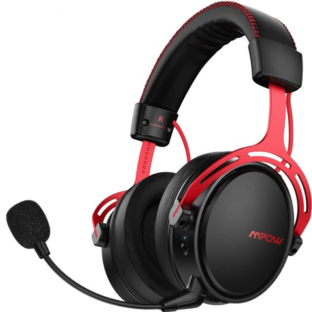 Наушники беспроводные Mpow Air black-red купить в интернет-магазине ...