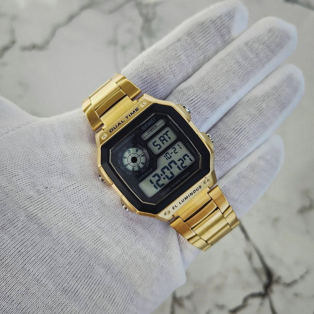 Skmei 1335 clearance gold