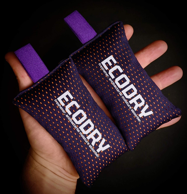 Влагопоглощающие мешочки для сушки обуви ECODRY Berry с ароматом ягод 2 ...
