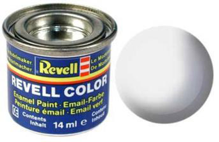 Фарба Revell біла матова white mat 14 мл (MR-32105) - зображення 1