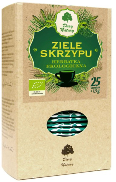 Трава хвоща Dary Natury Herbatka Skrzyp Ziele 25 x 1.5 г (DN089) - изображение 1