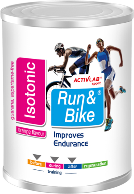 Napój izotoniczny ActivLab Run&Bike Isotonic 475 g Pomarancza (5907368894720) - obraz 1