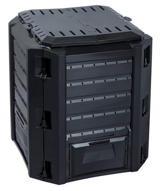 Компостер садовый COMPOGREEN 380 л черный Prosperplast - изображение 1