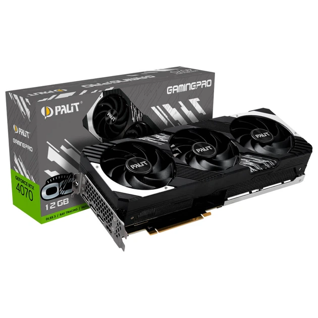 Відеокарта Palit GeForce RTX 4070 12GB GDDR6X GamingPro OC