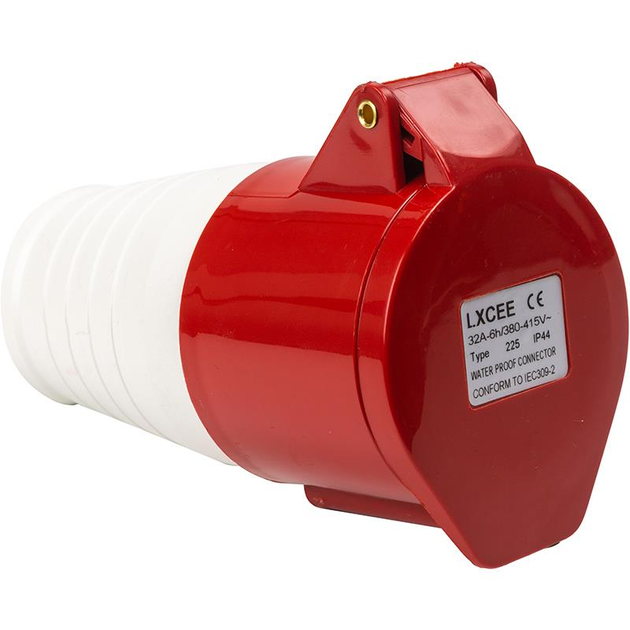 Портативная розетка HiSmart 32A 3P+PE+N 380V IP44 (225) (LX-225) – фото ...