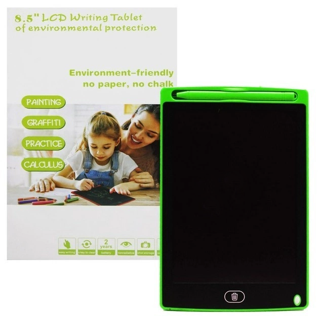 Графічний планшет для малювання LCD Writing Tablet 8,5" електронний дитячий - зображення 5
