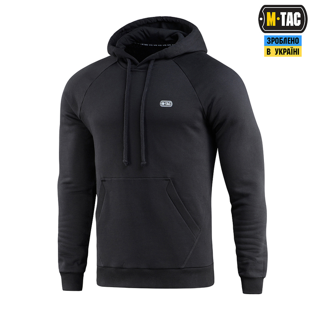 M-Tac кофта Hoodie Cotton Raglan Hard Black 2XL - зображення 1