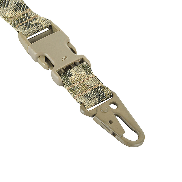 M-Tac ремень оружейный одноточечный MM14, военный оружейный ремень, армейский ремень пиксель, одноточка - изображение 2