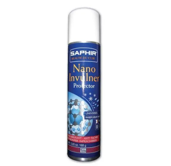 Водоотталкивающая пропитка для обуви Saphir Nano Invulner, 250 мл ...