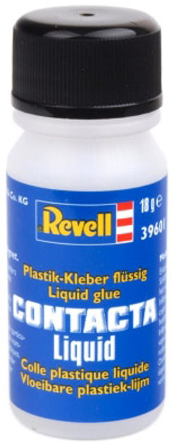 Рідкий клей Revell Contacta Liquid cement з пензликом у кришці 13 г (MR-39601) - зображення 1