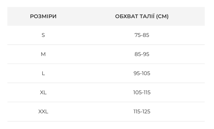 Абдоминальный послеоперационный бандаж с плотной ткани Orthopoint SL-240Y-S пояс для живота черный Размер L - Фото 4 Абдоминальный послеоперационный бандаж с плотной ткани Orthopoint SL-240Y-S пояс для живота черный Размер L - изображение 4