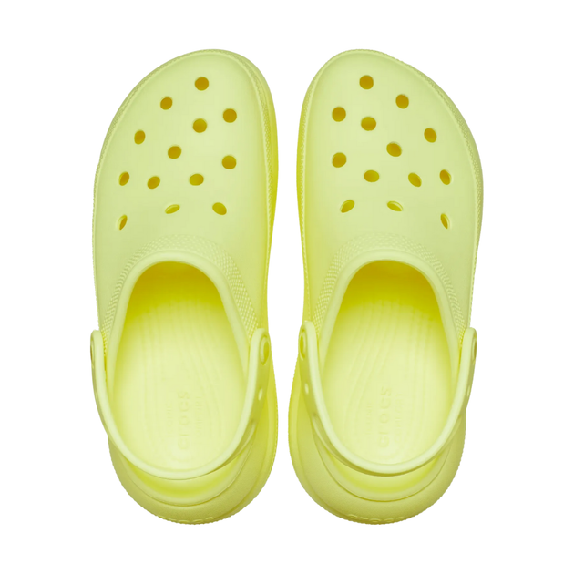 Сабо на высокой платформе Crocs Classic Crush Clog 37 р 23.2-24 см Желтые 207521-M5/W7 Sulphur - Фото 3 Сабо на высокой платформе Crocs Classic Crush Clog 37 р 23.2-24 см Желтые 207521-M5/W7 Sulphur - изображение 3