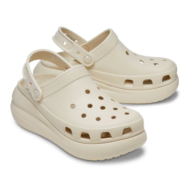Сабо на высокой платформе Crocs Classic Crush Clog 40-41 р 25.8-26.7 см Слоновая кость (Молочные) 207521-M8/W10 Bone - изображение 6