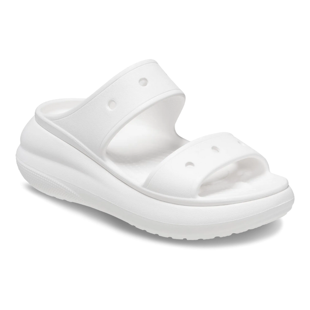Сандалии на высокой платформе Crocs Classic Crush Sandal 35 р 21.5-22.4 см Белые 207670 M3/W5 White - изображение 2
