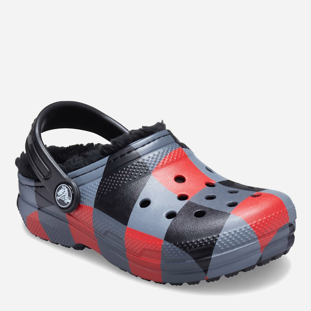 Lined best sale plaid crocs