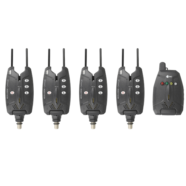 Набор сигнализаторов GC Bite Alarm Set SN65 4+1 - Фото 1 Набор сигнализаторов GC Bite Alarm Set SN65 4+1 - изображение 1