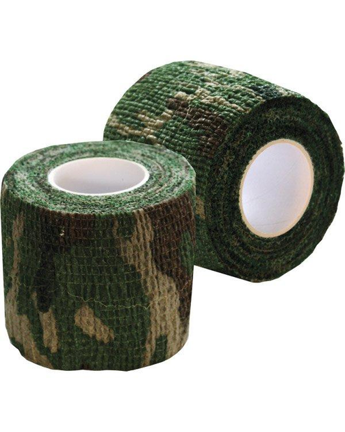 Лента маскировочная Kombat UK Stealth tape 5см*4,5м Камуфляж (1000-kb-st-camo) - изображение 1