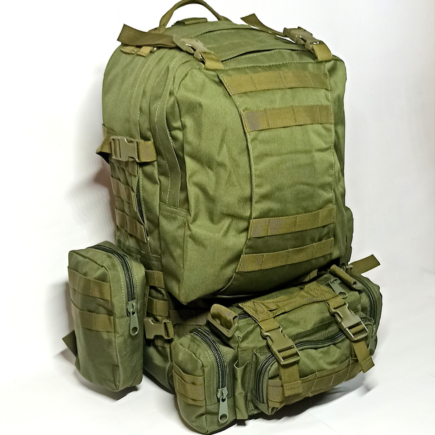 Тактичний рюкзак KUROK 55 л Olive - зображення 2