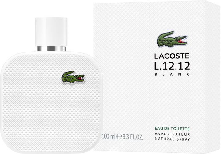 Woda toaletowa Lacoste L 12.12 Blanc 100 ml (737052413174) - obraz 1