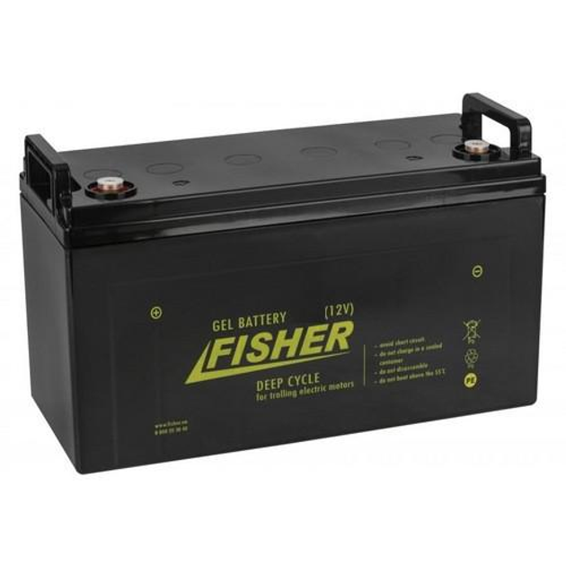 Тяговый аккумулятор Fisher. 12V. 65A/h GEL. Без З/У. Гелевая тяговая ...