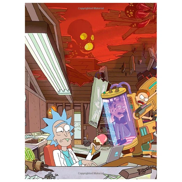Артбук Рік і МортиТһе Art of Rick and Morty англійською мовою