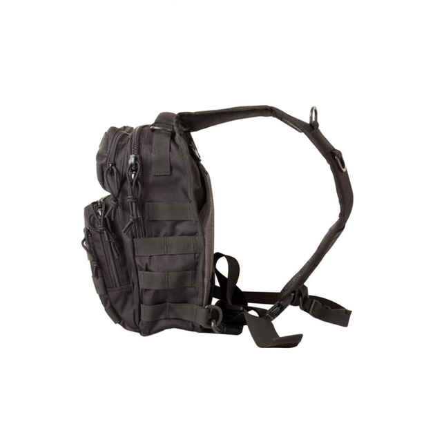 Рюкзак однолямковий Kombat UK Mini Molle Recon Shoulder Bag (10 л) чорний - зображення 1