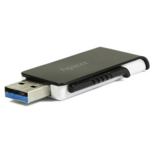 Флеш-накопичувач, флешка Apacer USB 3.1 AH350 32GB BLACK (AP32GAH350B-1) - Фото 2 Флеш-накопичувач, флешка Apacer USB 3.1 AH350 32GB BLACK (AP32GAH350B-1) - зображення 2