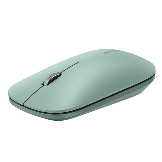 Мышь беспроводная UGREEN MU001 2.4G Light Green 4000 DPI бесшумная мышь 90374 - изображение 1