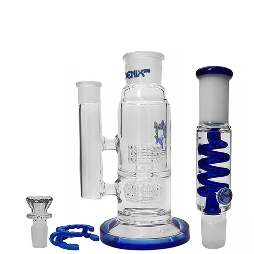 Составной бонг с охлаждением Phoenix Double Perc Glycerin Coil - изображение 3